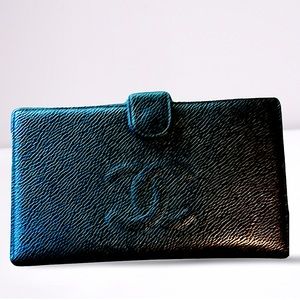 Chanel Timeless Caviar Compact Wallet